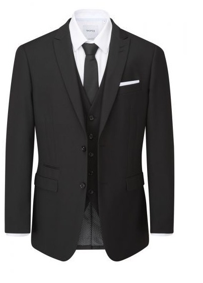 Modern Black Tie for Men